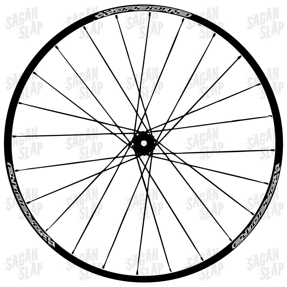 Stiker Sticker Decal Rims sepeda Dabomb  Lebar 1 cm  26 27.5 29