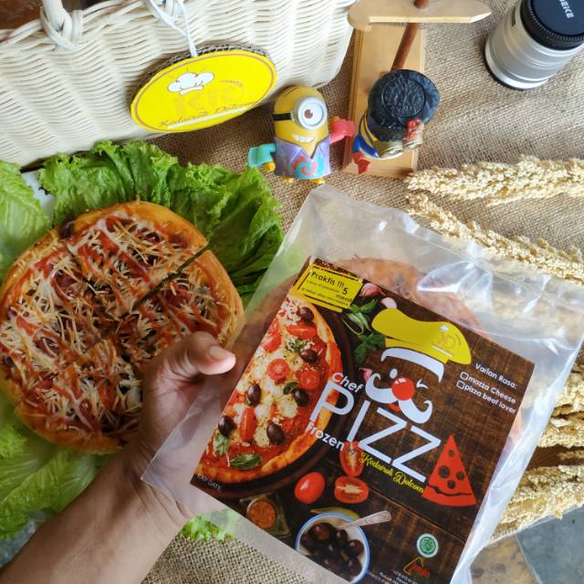 

Pizza Frozen varian beef lover