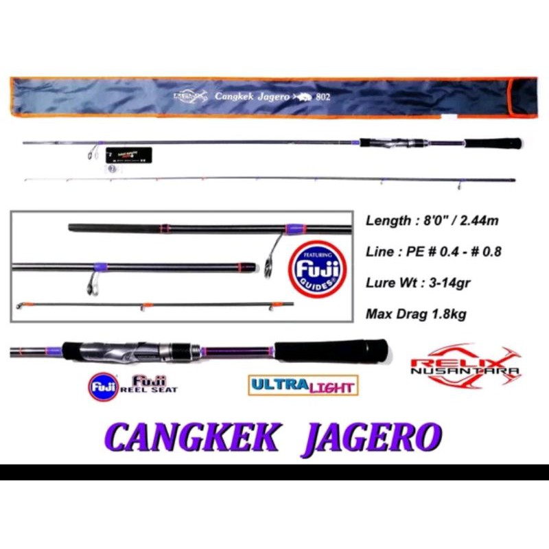 joran cangkek jagero