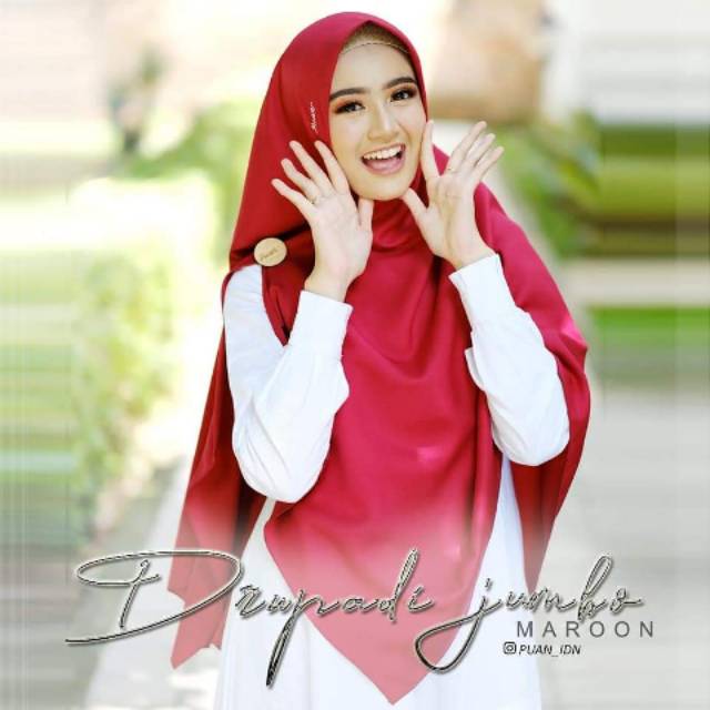 DRUPADI JUMBO NO PAD by PUAN IDN SEGITIGA INSTAN SYARI BEST SELLER
