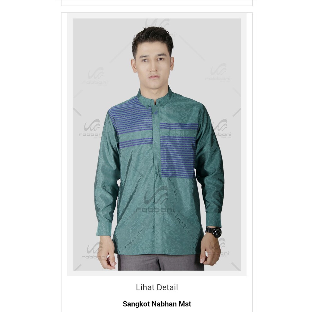 SANGKOT NABHAN mst KEMKO .baju koko . kemeja koko. ORIGINAL RABBANI