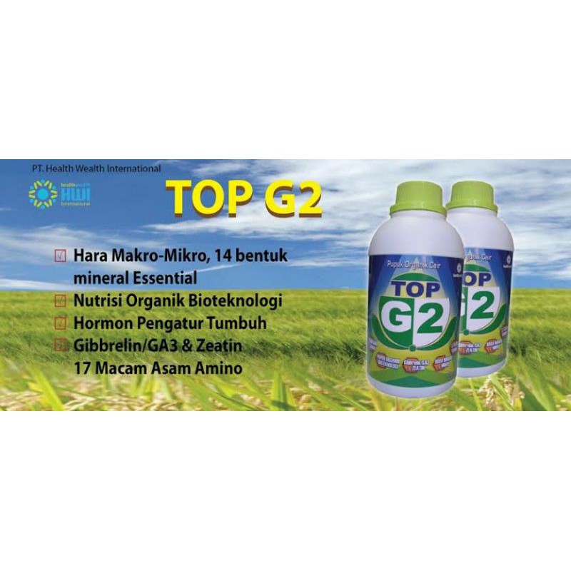 TOP G2 Pupuk Organik Cair