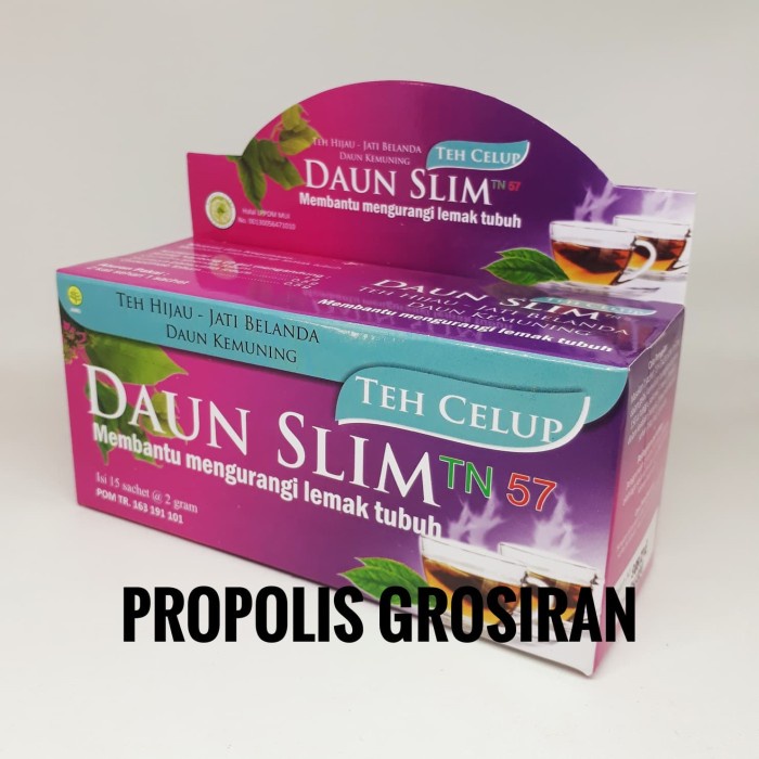 

Teh Celup DAUN SLIM ( Teh Hijau - Jati Belanda - Daun Kemuning )