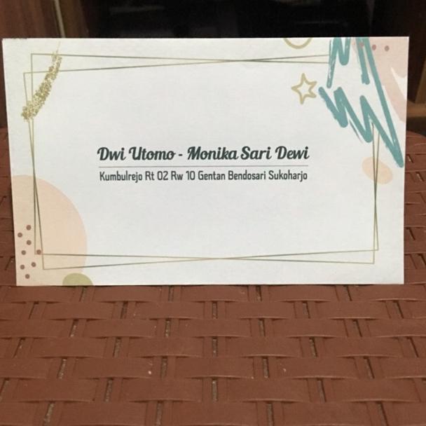 

<DiK ✿> Kode C76 - Amplop Kondangan / Amplop Printing / Amplop Desain -TM_Desain @50pcs //Lagi rame