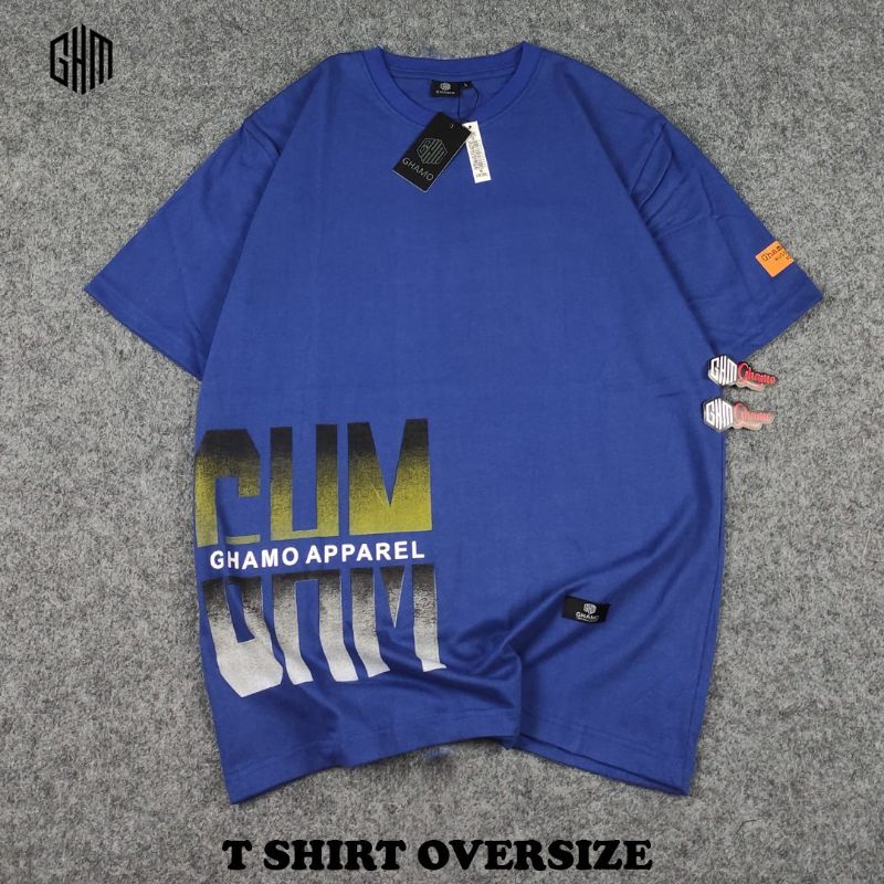 Baju Kaos Oversize Terbaru  Kaos Oversize Original GHM  Baju Kaos Oversize Pria dan Wanita