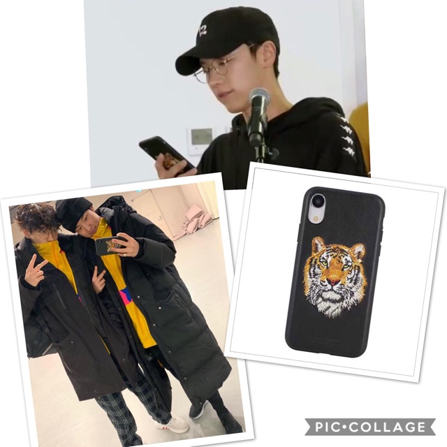 Seventeen Hoshi & NCT WayV Ten custom phone case tiger