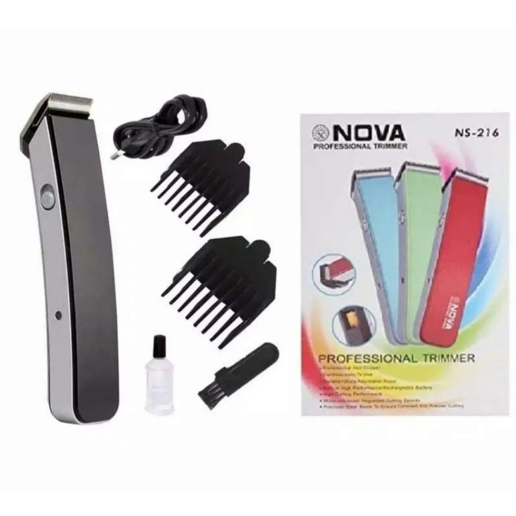 Alat Cukur Rambut NOVA NS 216 Professional Trimmer - Alat Cukur - Alat Cukur Rambut - Alat Cukur Rambut dan Jenggot