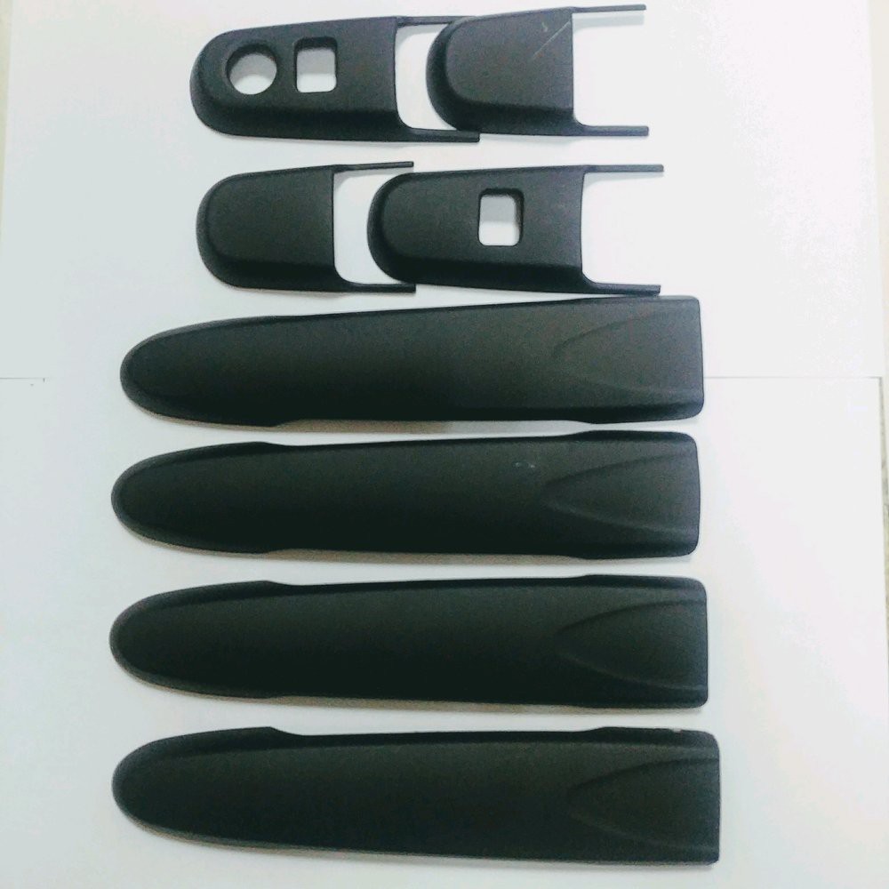 COVER handle handel pegangan PINTU toyota all new rush smartkey keyless HITAM DOFF