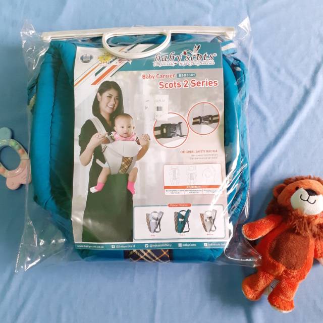 Gendongan ransel/carier baby scots