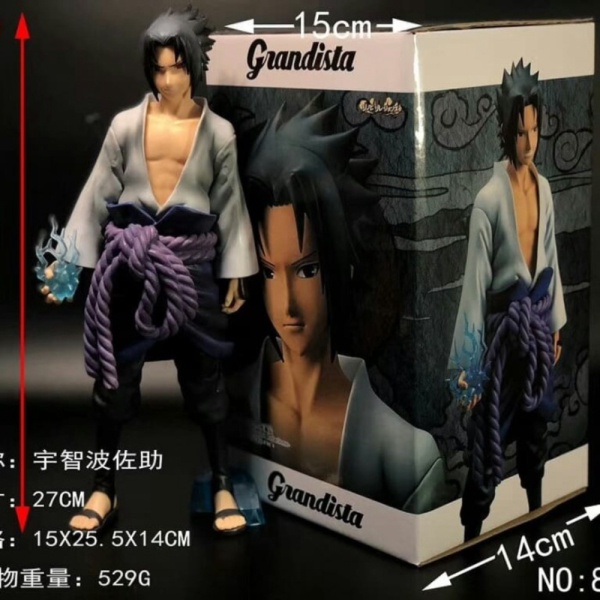 Jual Banpresto Grandista Naruto Shippuden Uchiha Sasuke Figure Limited