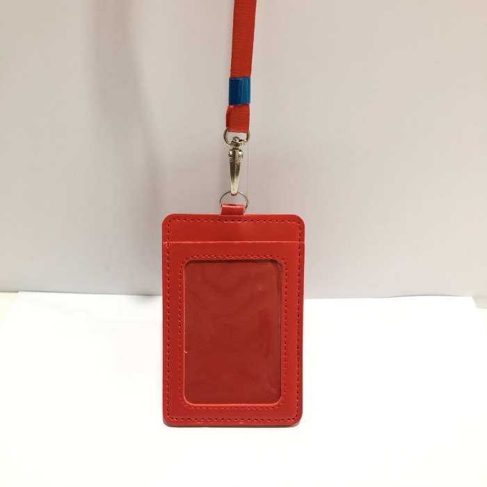 

ORGANIZER-DOCUMENT- ID CARD HOLDER KULIT ID CARD NAMETAG KULIT 2 SLOT / BADGE ID - KUNING -DOCUMENT-