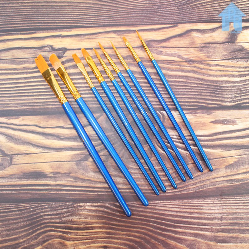 Kuas Lukis Set Ekonomis / Value Pack - 10pcs.