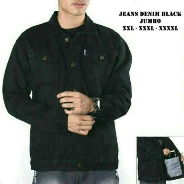 Jaket Jeans Big Size XXXL XXXXL Pria