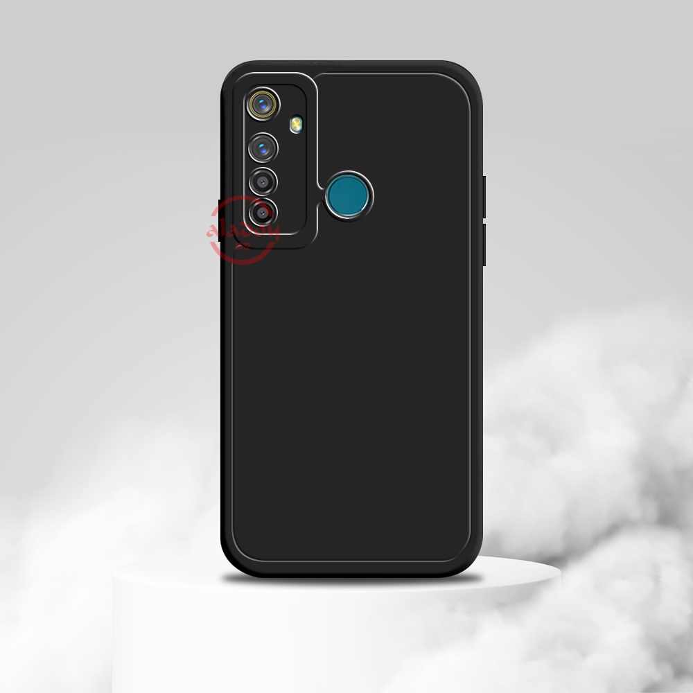 Case Realme 5 Pro Soft Case Liquid Silicone Pro Camera Premium Casing