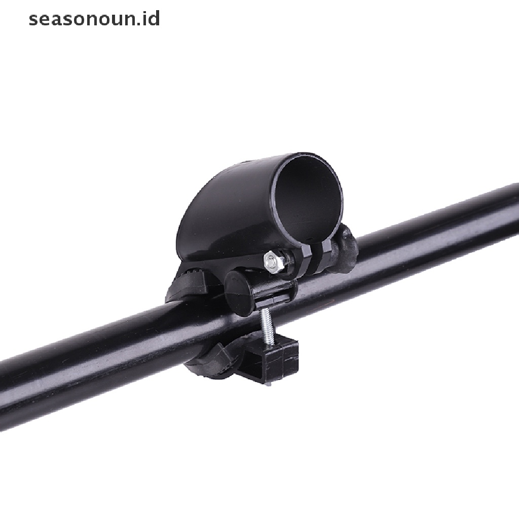 (seasonoun) Bracket Klem Mount Stang Sepeda Holder Lampu Senter LED