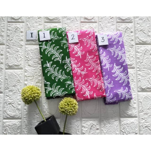 Kain batik cap garutan satu warna pastel, warna hijau, pink, ungu, batik murah halus