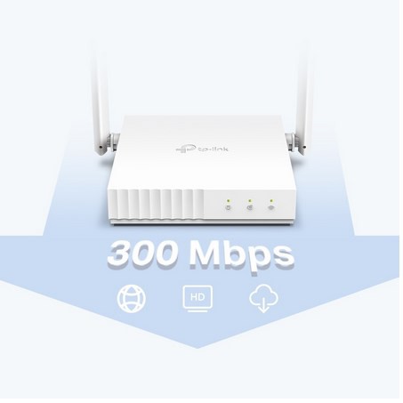 TP-LINK TL-WR844N 300 Mbps Multi-Mode Wi-Fi Router 1port WAN 4port LAN