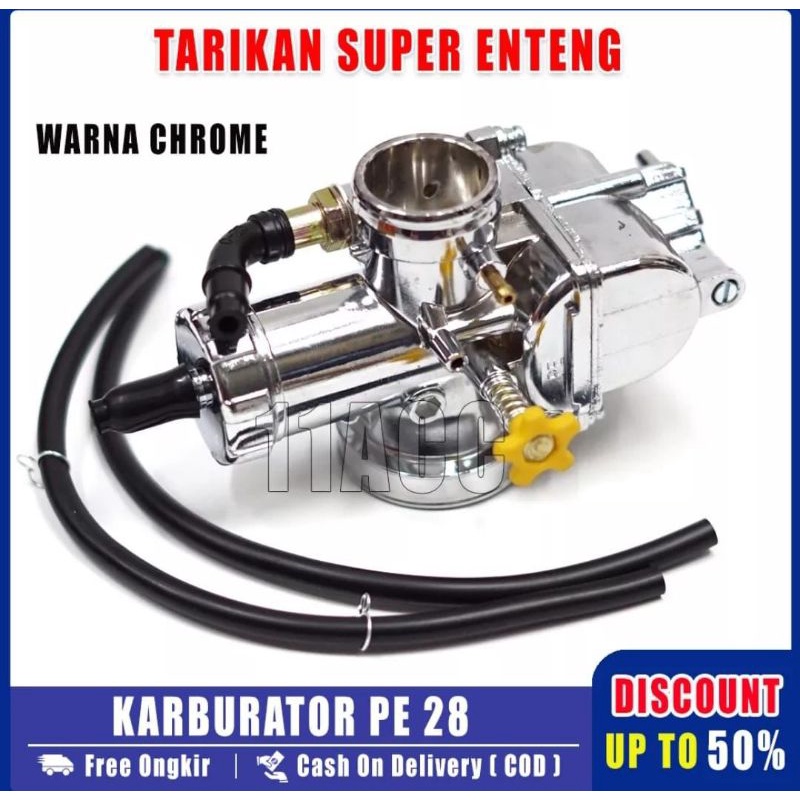 Karburator karbu NSR pe 28 krom crom chrome panom easy setting [GG1]