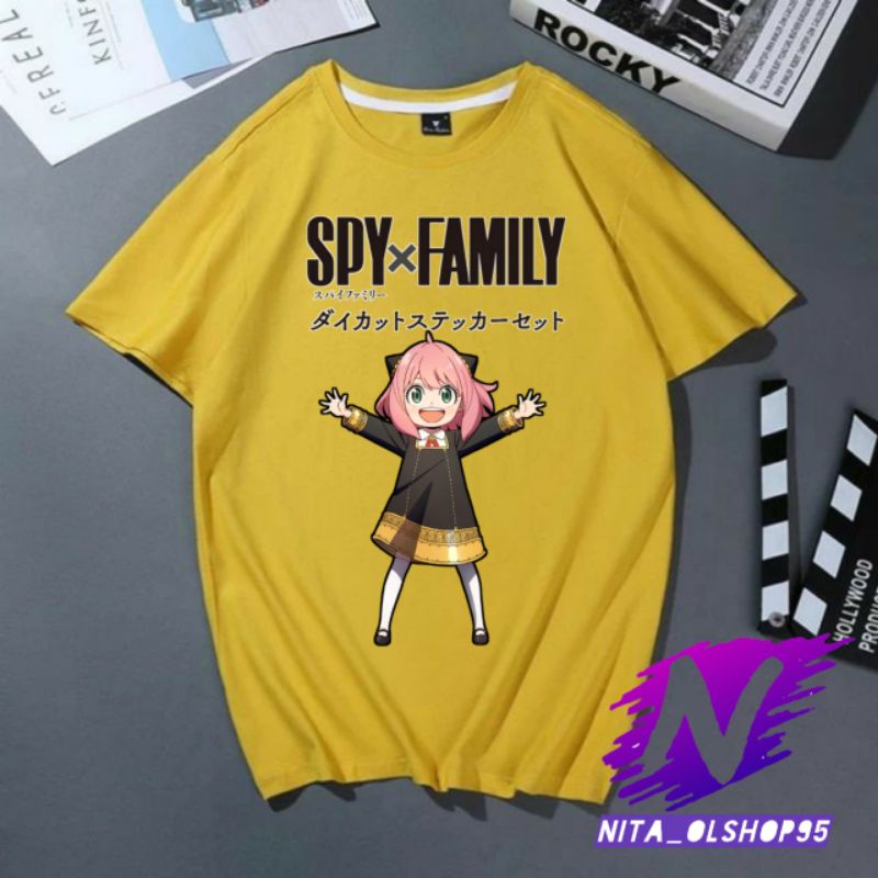 kaos anak Anya baju anime spy family