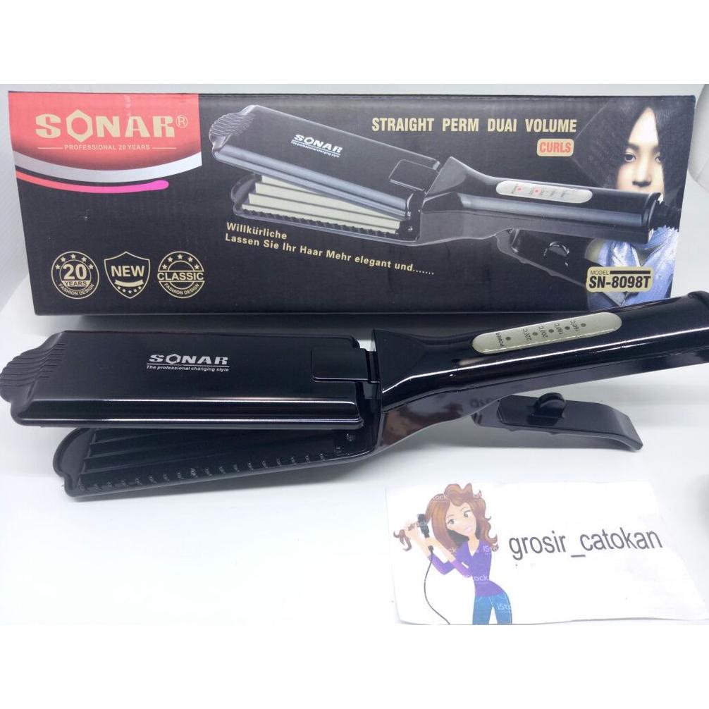 Catokan Gerigi Sonar Sn-8098 , Catokan Crimper , Catokan Baba , Catokan Genteng , Hairdryer