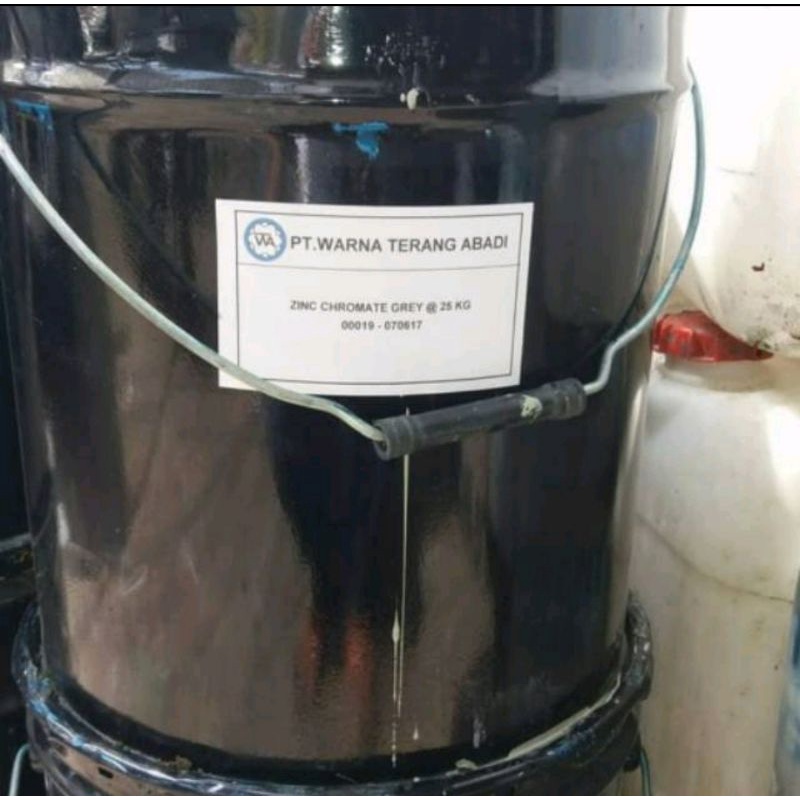 Jual Cat Zincrhomate meni besi 25kg Zincromate Cat dasar besi ligh