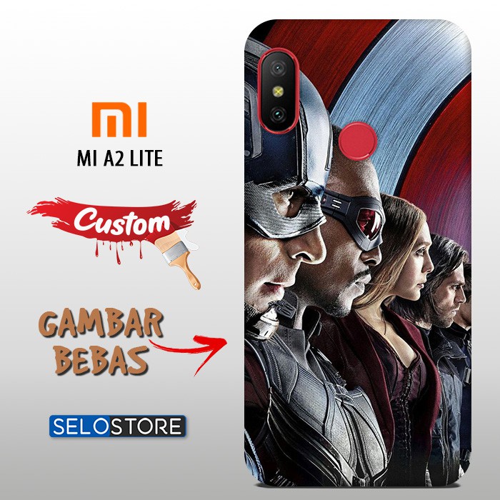 Casing Hardcase Xiaomi MiA2 Mi A2 Lite Custom