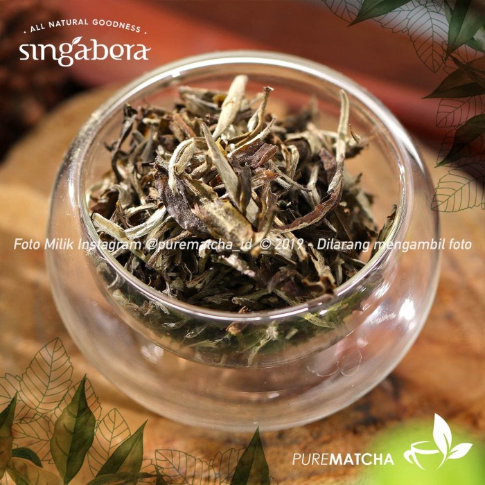 

TEH-DAUN- SINGABERA - PARANG ARJUNA 1TB SAMPLE SILVER NEEDLE WHITE TEA PREMIUM -DAUN-TEH.