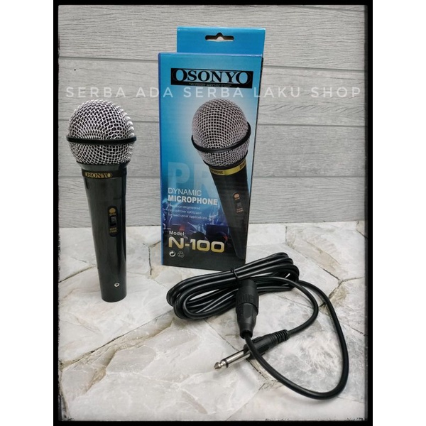 Microphone Kabel SONY N-200 // N-100 // Mic Karaoke Murah Berkualitas //Mic Masjid