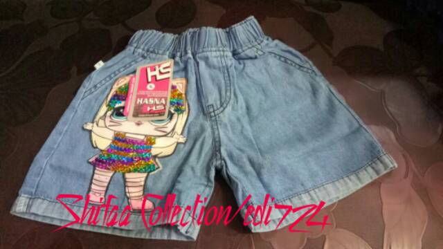 Hot pant LED anak&quot; size 4.5.6 (HPa)