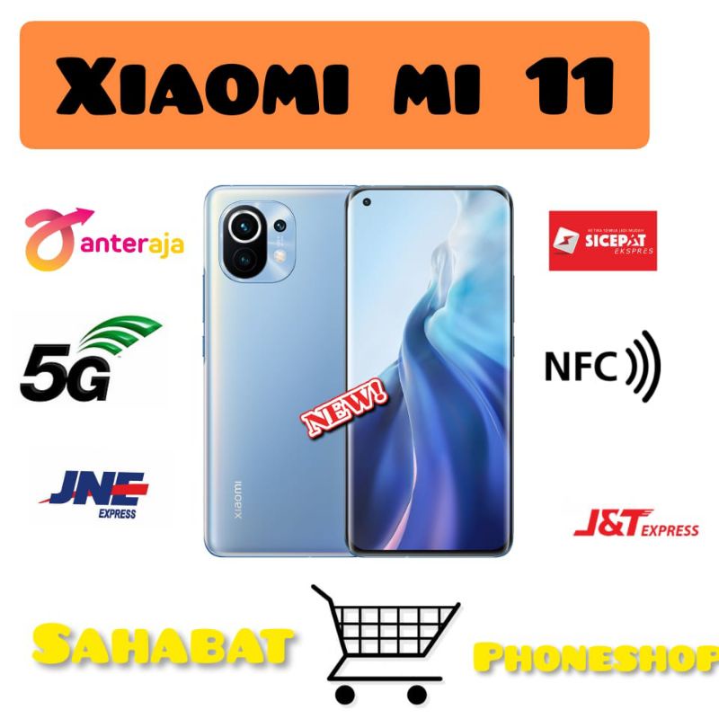 XIAOMI MI 11 5G 8/256 GB GARANSI RESMI TAM