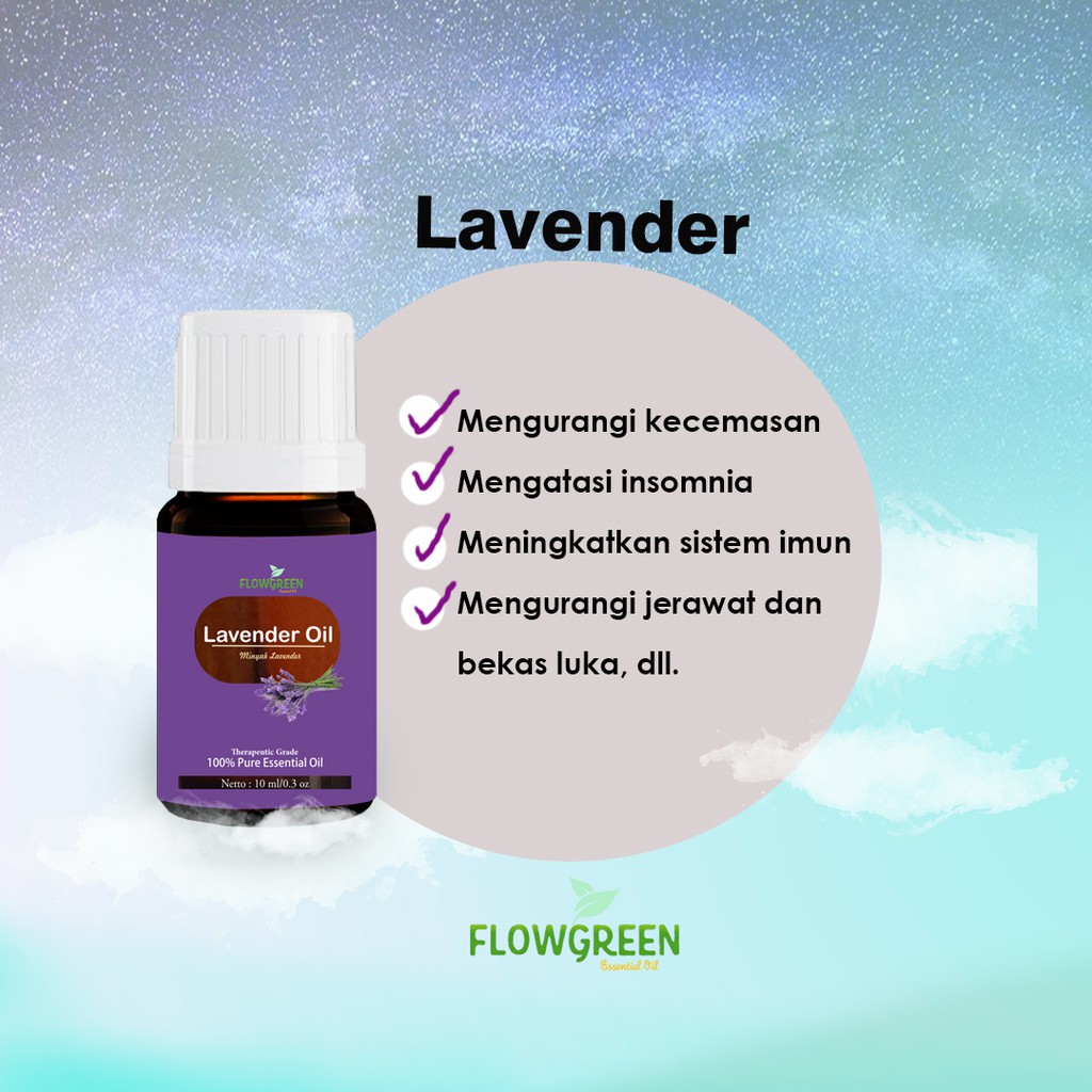 PAKET HEMAT 7 BOTOL ESSENTIAL OIL BEST SELLER FLOWGREEN