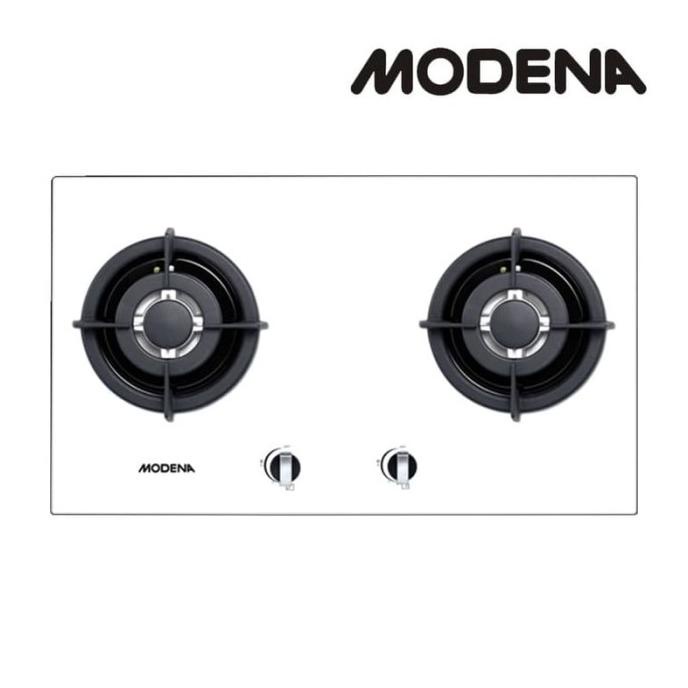 Modena Kompor Tanam 2 Tungku Crista Bh 1725 W White Promo Hari Ini