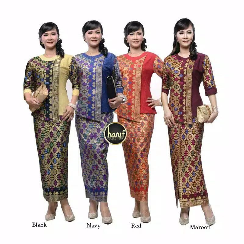 Baju Kebaya Pramugari Batik Takashimaya Panjang-0
