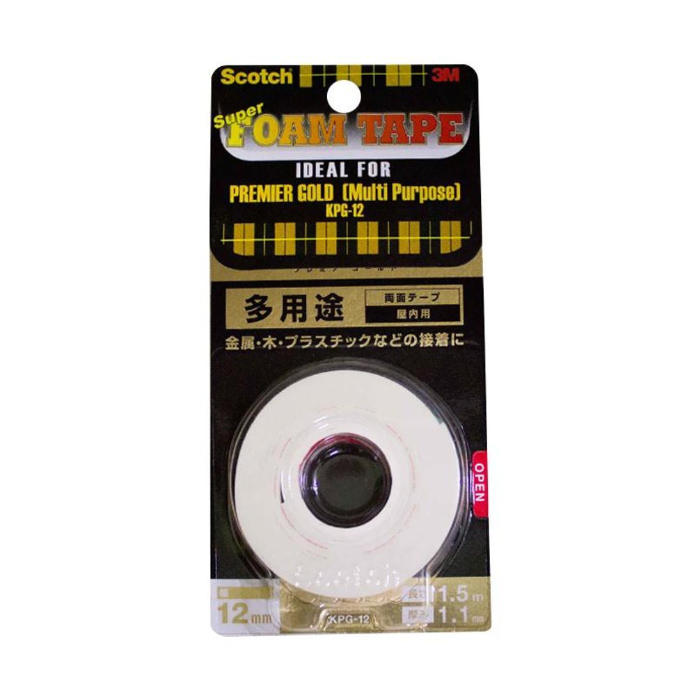 

Promo Double Tape 3M Super Strong Premier Gold KPG 12 Li mited