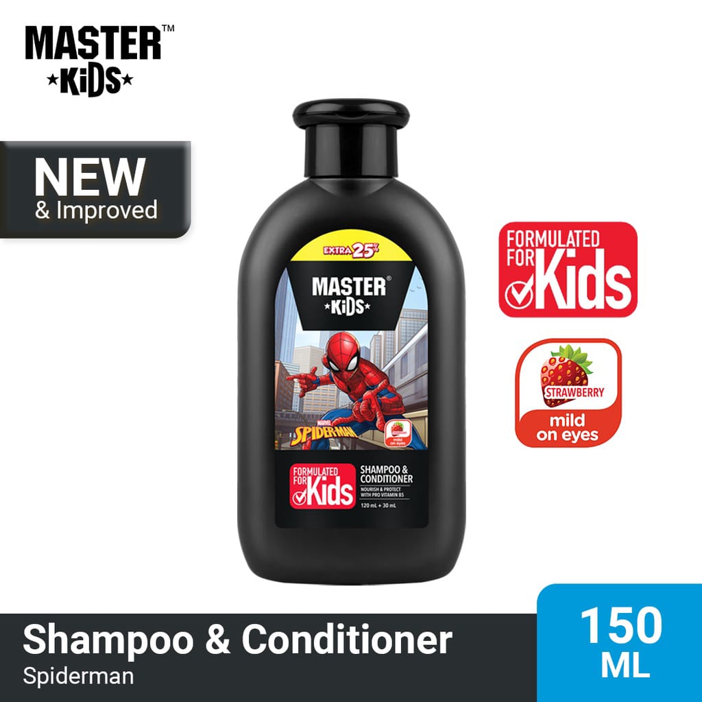 MASTER KIDS SHAMPOO N CONDITIONER BATMAN 150ML