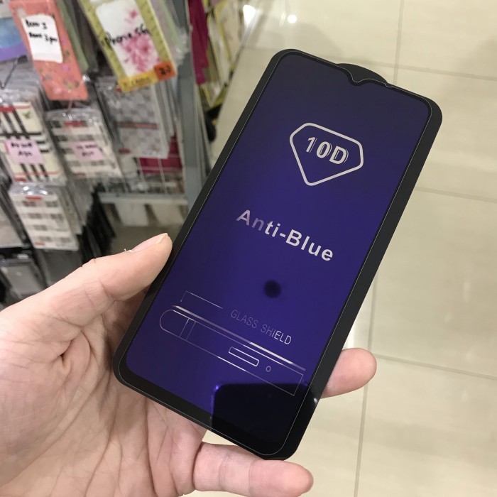 REALME NARZO 30A TEMPERED GLASS FULL LAYAR ANTI BLUE ANTI RADIASI