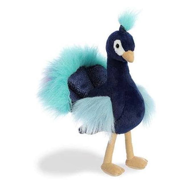Boneka Burung Merak ( Peacock Bird Animal Stuffed Plush Doll ) 9 inch