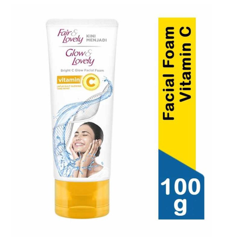 Glow &amp; Lovely Facial Foam 100ml Exp Januari 2026