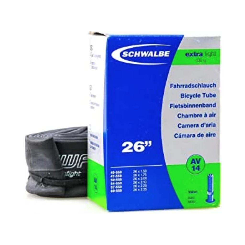 Ban Dalam Schwalbe AV14 XLight Schrader Tube 26