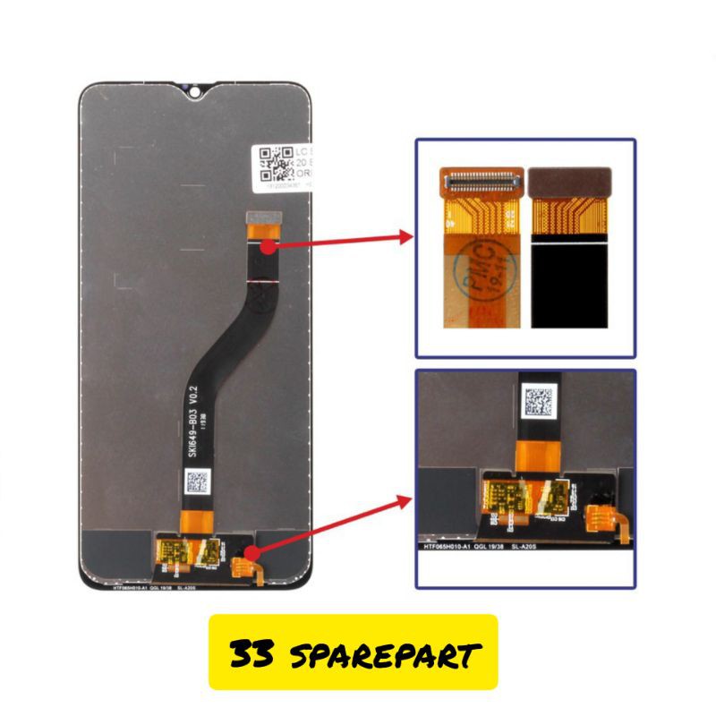 LCD TOUCHSCREEN SAMSUNG A20S / A207 / A207F ORIGINAL