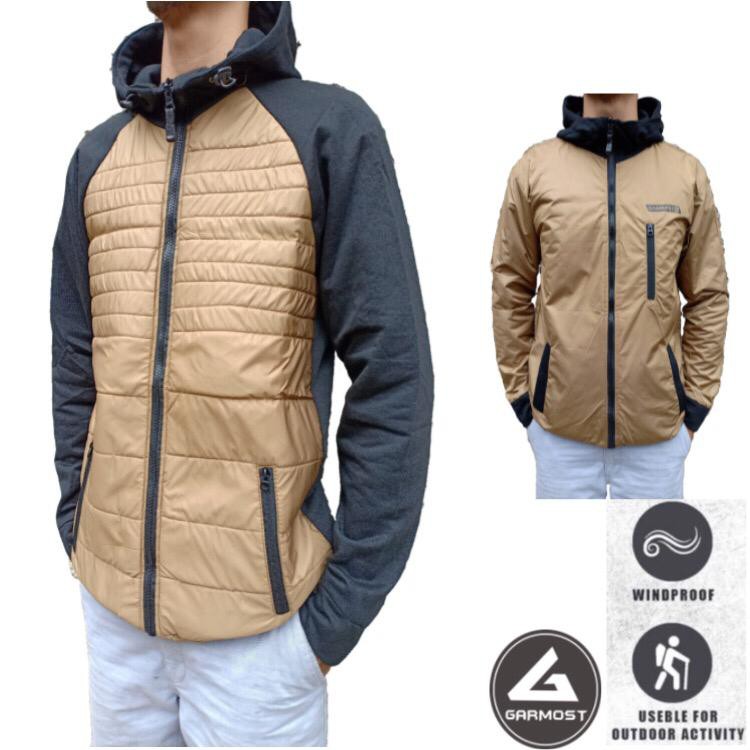 (JAKET 2 IN 1) JAKET PRIA JAKET BOLAK BALIK PRIA JAKET MUSIM DINGIN PRIA JAKET OUTDOOR - BISA COD