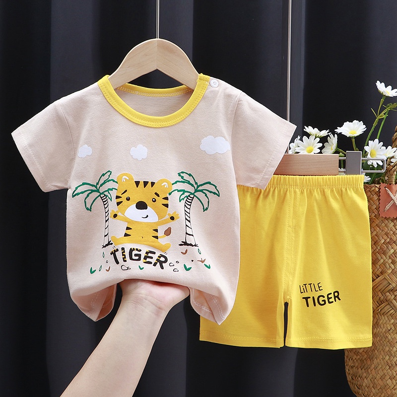 PUNCAK 3.3 stoberi - SETELAN BAJU BAYI IMPORT UMUR 0-24 BULAN/SETELAN BAJU LENGAN PENDEK BAYI NEW5