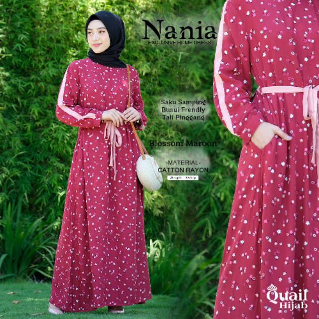 Nania maxy Quail / home dress Quail