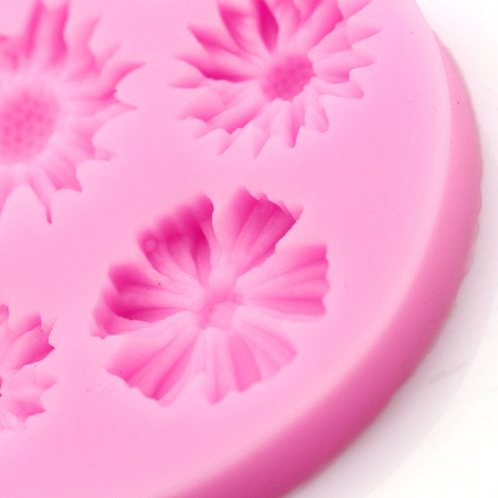 3D Silicone Mold Fondant Cake Decorate - Flower