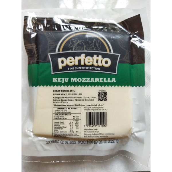 

Keju Mozarella Perfetto