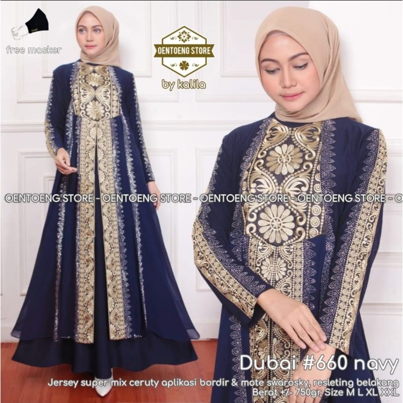abaya turkey dubai 660 WARNA dubai