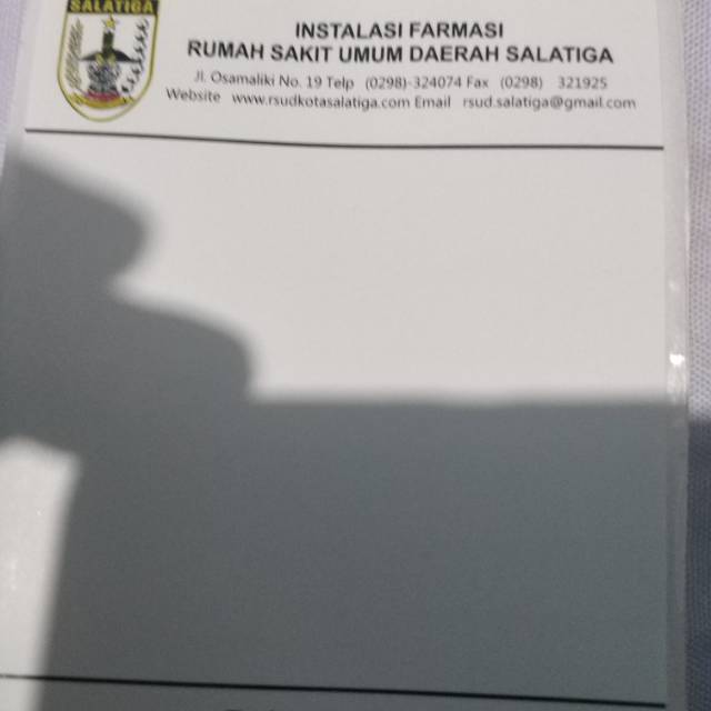

Label Etiket 60x75 Standard RSUD E Tiket RSUD
