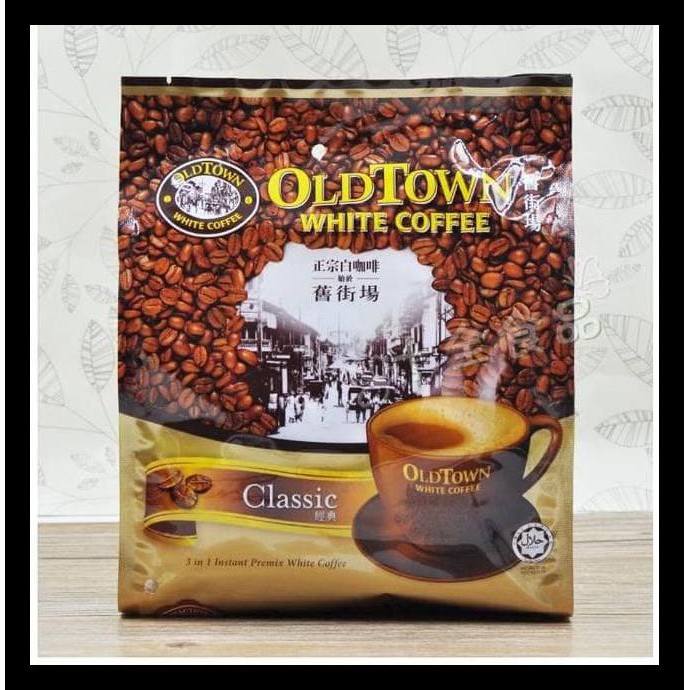 

Old Town White Coffee 3 In 1 Classic 15 Sachet X 40 G Kopi Malaysia Cuci Gudang