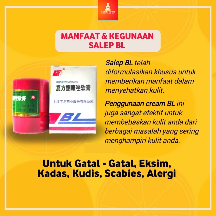 𝗞𝗿𝗶𝗺 𝗖𝗿𝗲𝗮𝗺 𝗦𝗔𝗟𝗘𝗣 𝗕𝗟 Versi Murni 100% Original Tanpa Oplosan Salep Gatal Kutu Air Eksim Panu Kurap Ampuh