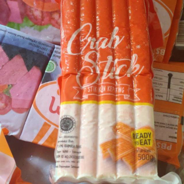 

PROMO GRAB/ GO SEND SURABAYA OLAHAN IKAN CRAB STICK 500 GRAM - SUKI MERK KML / CEDEA 250GR